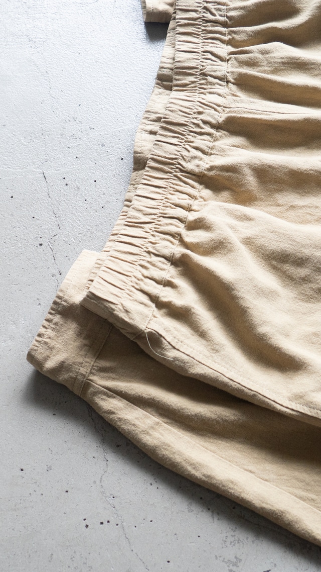 "INTERMEZZO" used Linen rayon cotton blouson