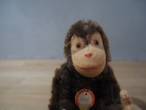 オールド シュタイフ チンパンジー Steiff Jocko 15cm