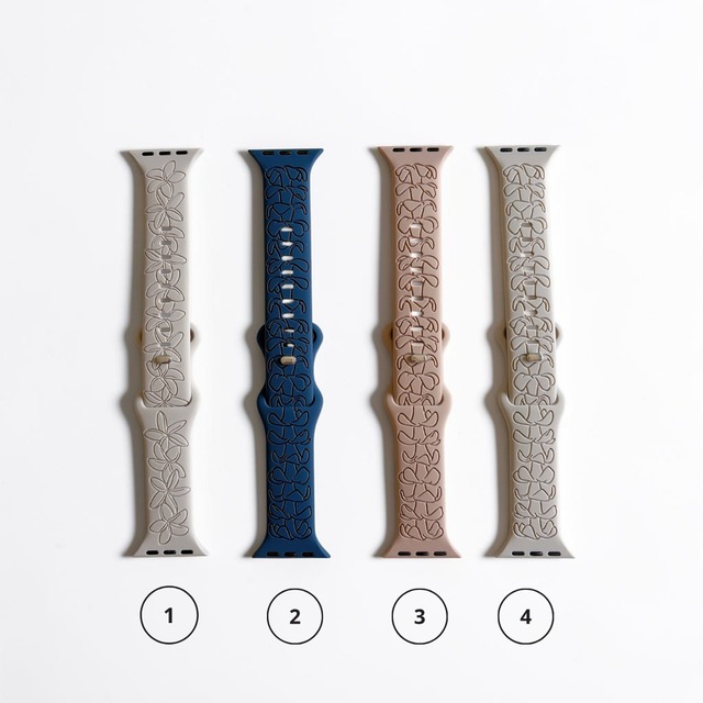 【STANDARD/Solid Colors】Apple Watch 対応 シリコン製ウォッチバンド  / ENGROOVE SHOP ハワイ