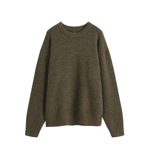 フェイクアルパカ調ソフトビッグニット　996