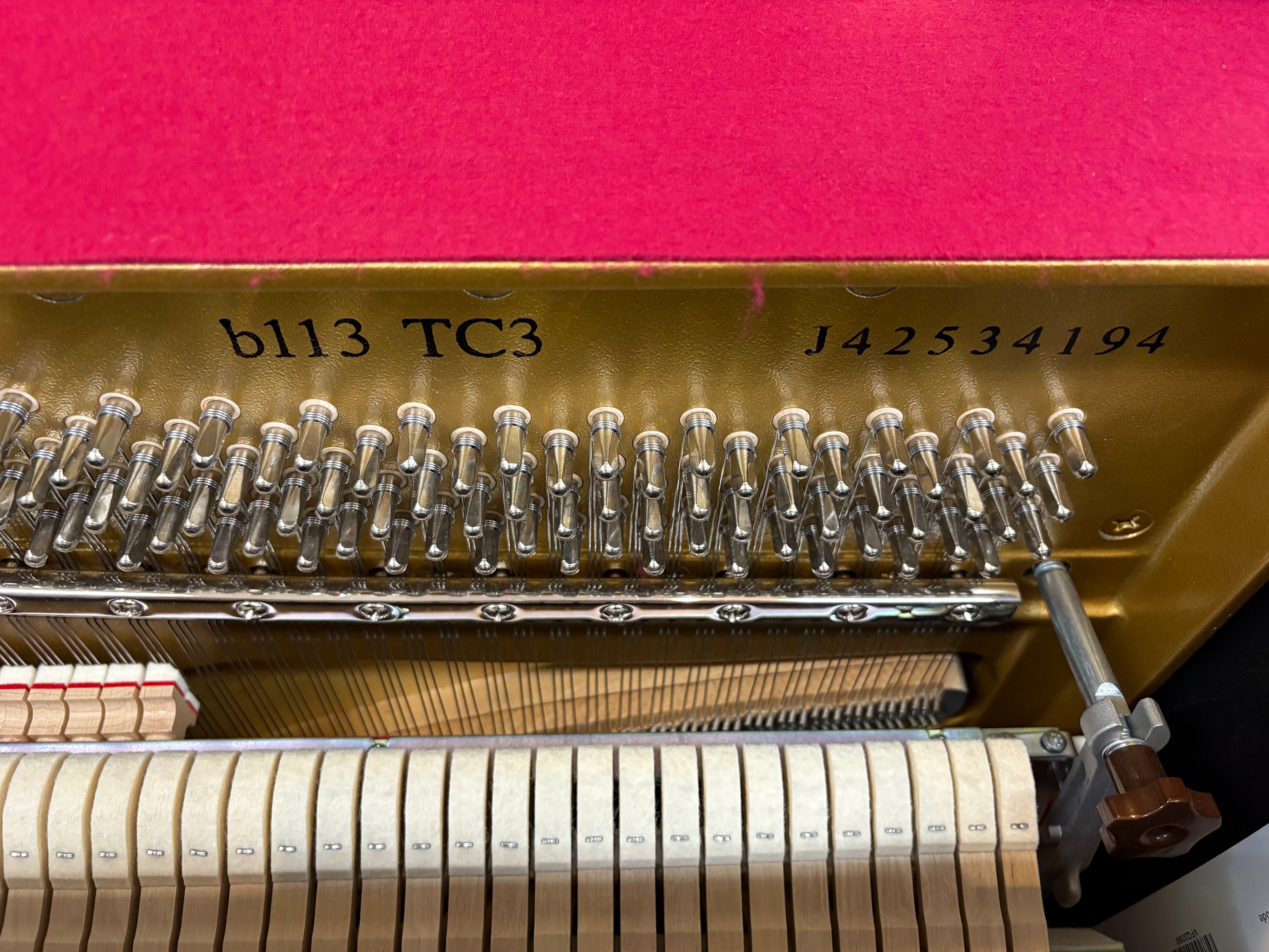 【値下げしました！】【展示処分品】ヤマハアップライトピアノ b113TC3