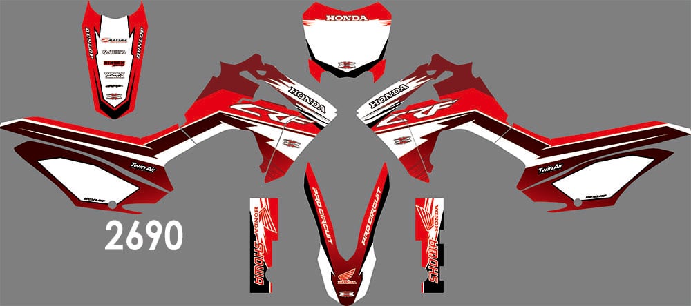 受注生産】2013-2018 CRF125F デカール 7 | PAY ID