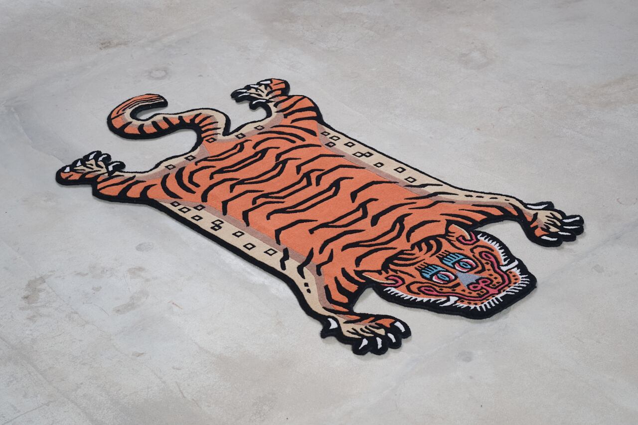 Tibetan Tiger Rug 《Mサイズ•ウール・オリジナル3・トラディショナル