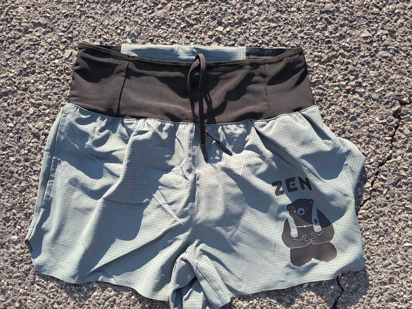ZEN / quick Dri Running Shorts-Moss Green | 10Mountain