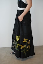 vintage lace skirt cherry
