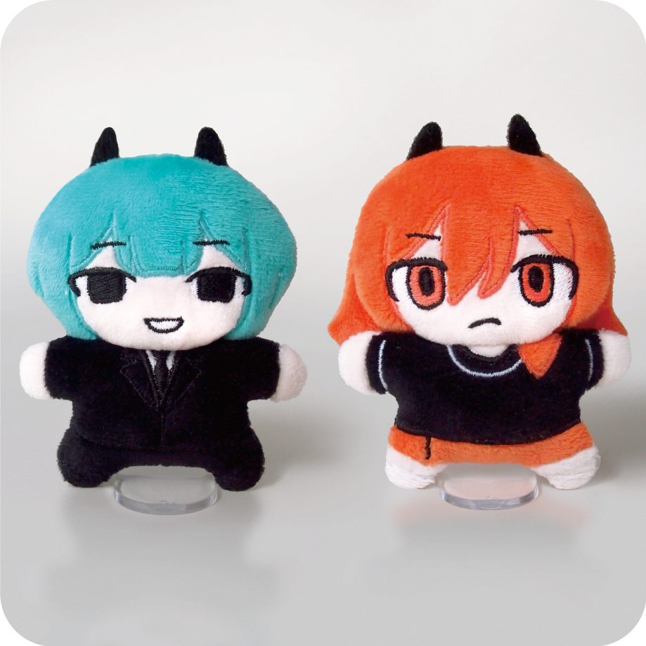 アンチマネー「コーラルとターコイズ」ぬいぐるみ | あすの(ぬいとか