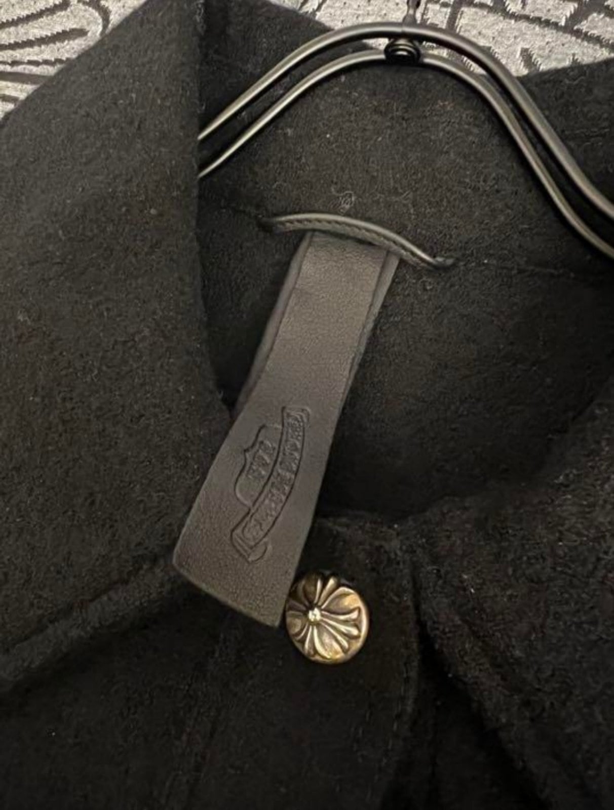 CHROME HEARTS クロムハーツ ウール ジャケット コート CHROME HEARTS クロムハーツ ウール ジャケット コート