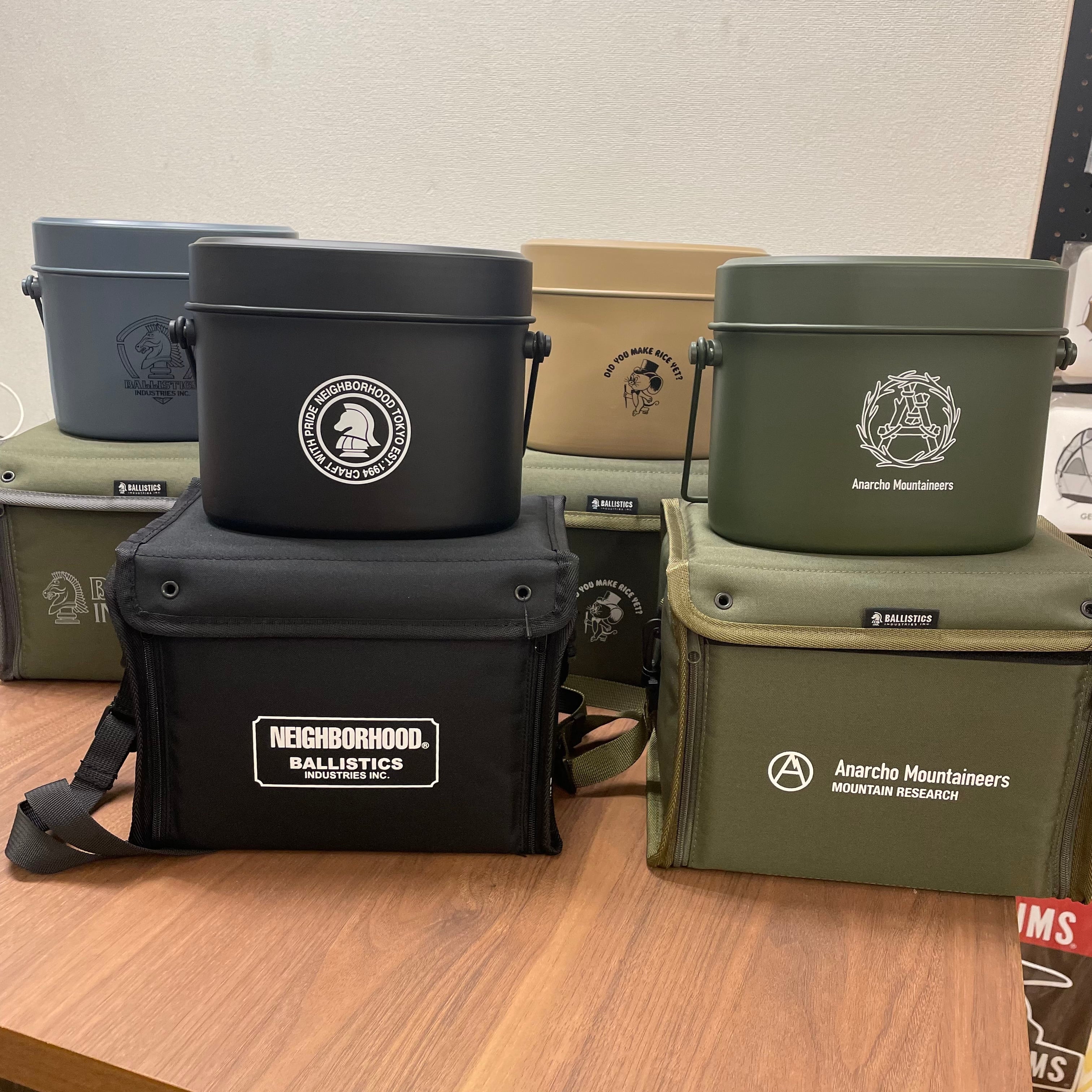 バリスティクス マウンテンリサーチ MR ねじる MESS TIN CASEセット