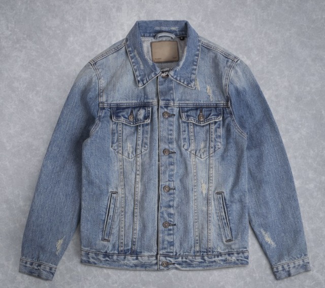 【端正構築】男女兼用デニムジャケット