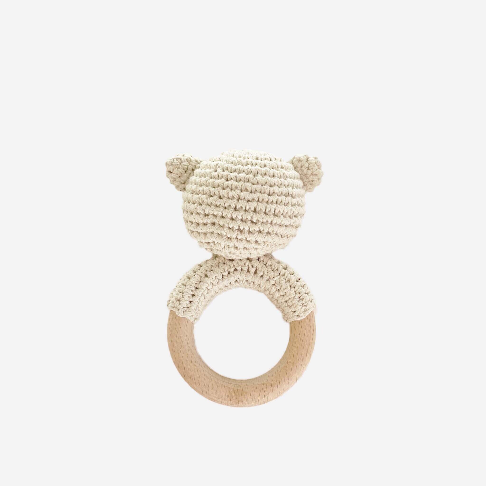 Crochet Rattle(歯固め) / Bear