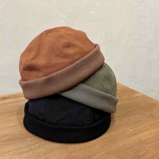 COTTON RIB ROLL CAP