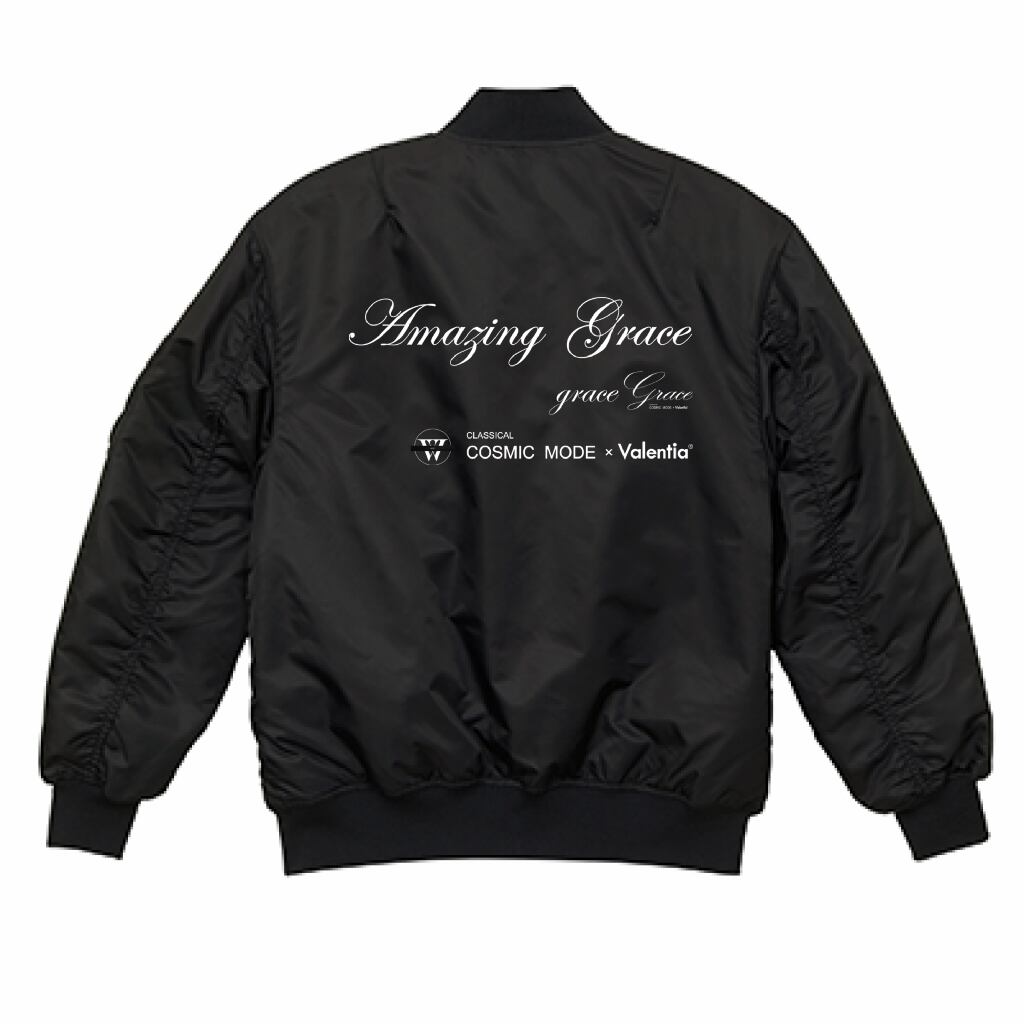 （両面印刷）United Athle タイプ MA-1 ジャケット（中綿入）