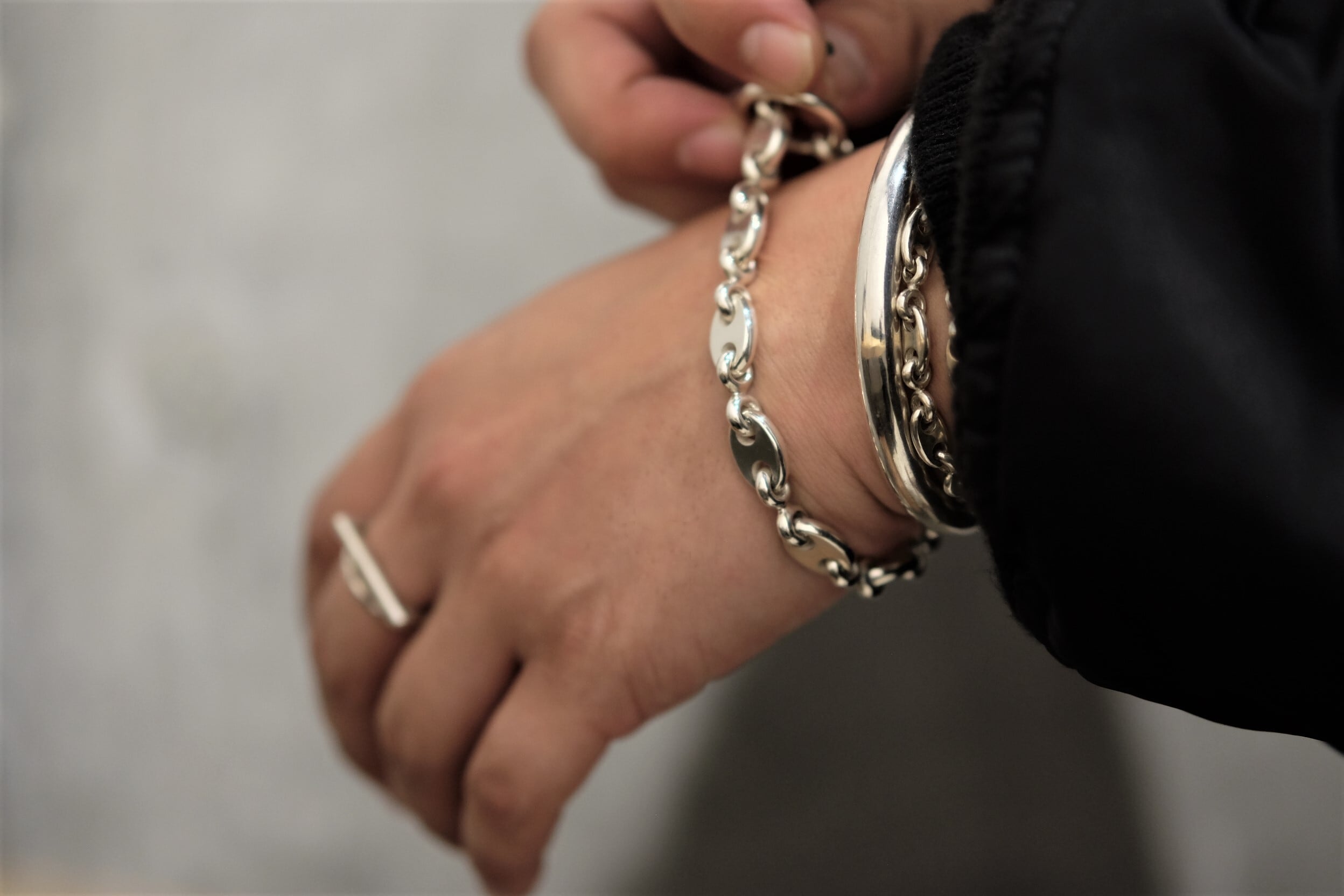 TH chain bracelet (medium) | ANSOUL