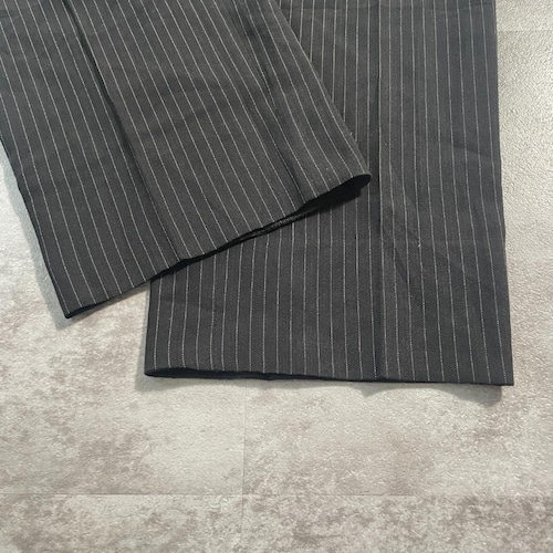90s Armani COLLEZIONI black pants 詳細写真10