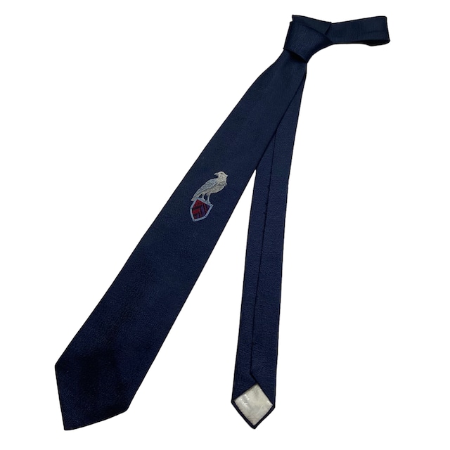 DOMINIQUE FRANCE hawk woven silk tie