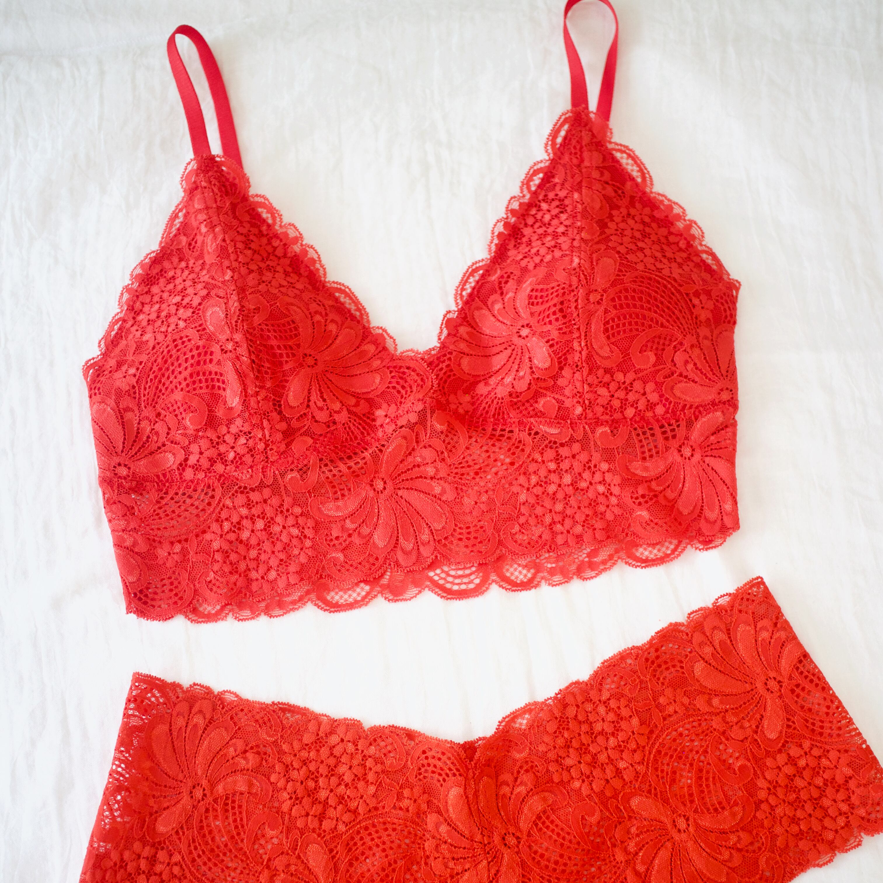 リラックスブラ*ブラレット(ダリア/レッド)