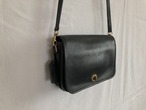 AMERICA 1990’s OLD COACH “Black Leather” ２WAY bag