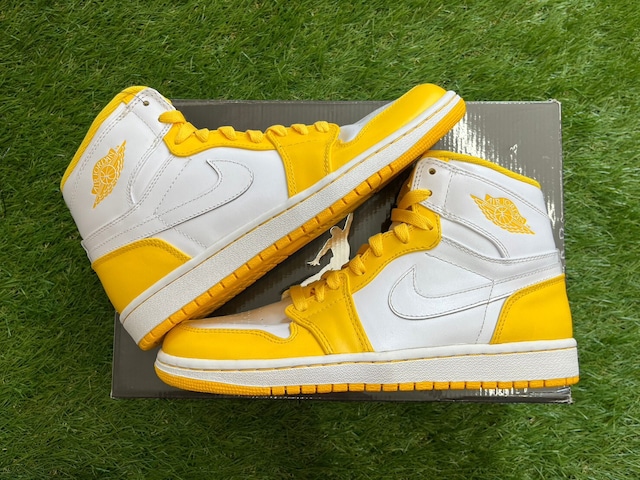 均一SALE‼ NIKE AIR JORDAN 1 RETRO HIGH COLOR PACK VARSITY MAIZE 332550-102 26㎝ 26421