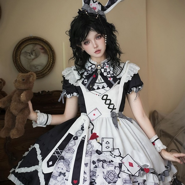 アリスワンダーランドセットアップ：ワンピースのみ