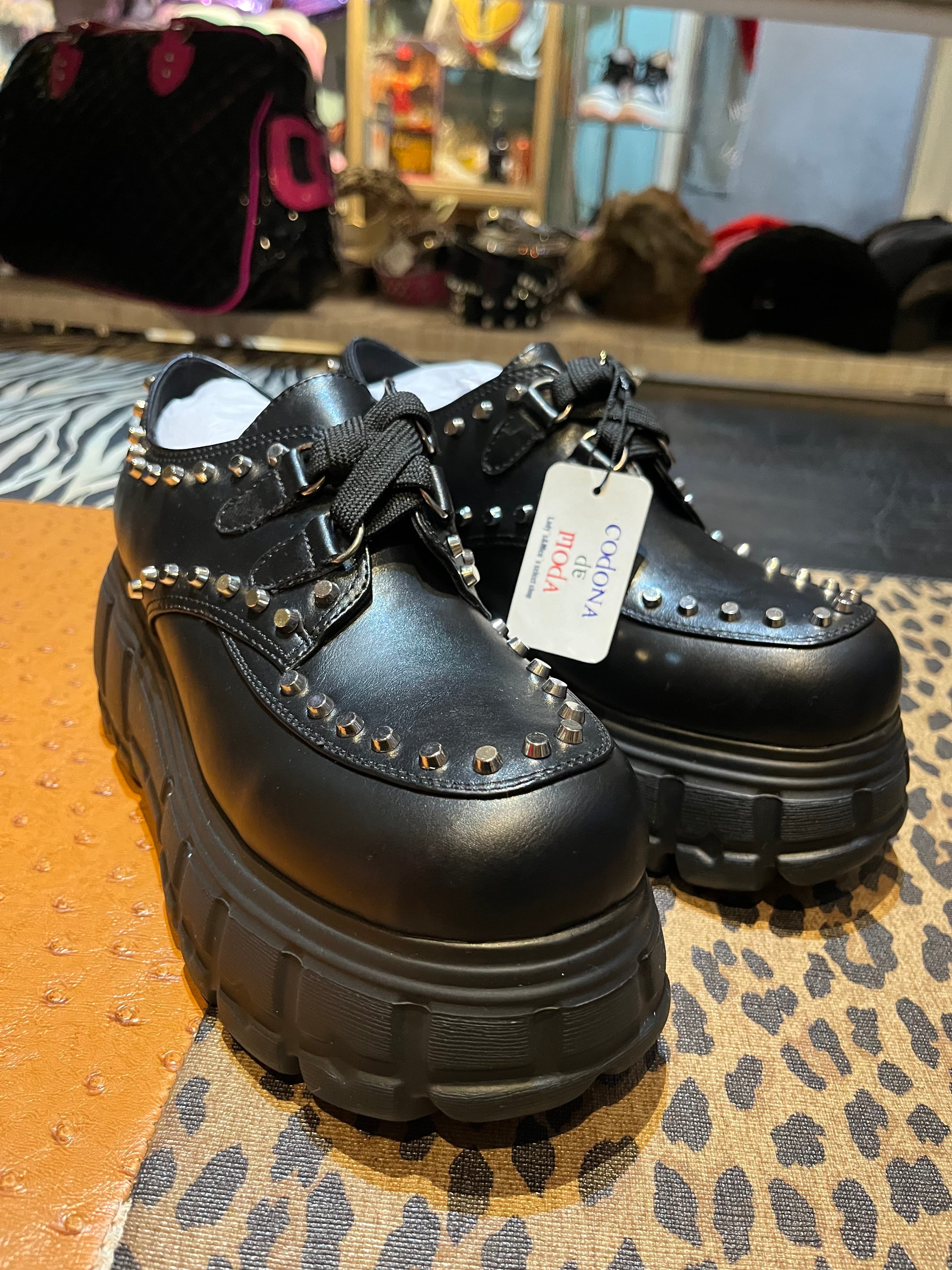 JEFFREY CAMPBELL】厚底レースアップシューズ | codonademoda JEFFREY CAMPBELL】厚底レースアップシューズ | codonademoda