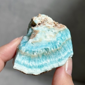 ブルーアラゴナイト 原石24◇Blue Aragonite◇天然石・鉱物・パワーストーン