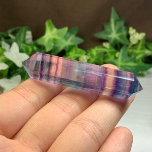 D6.透明☆グラデーションフローライト ダブルターミネーテッド