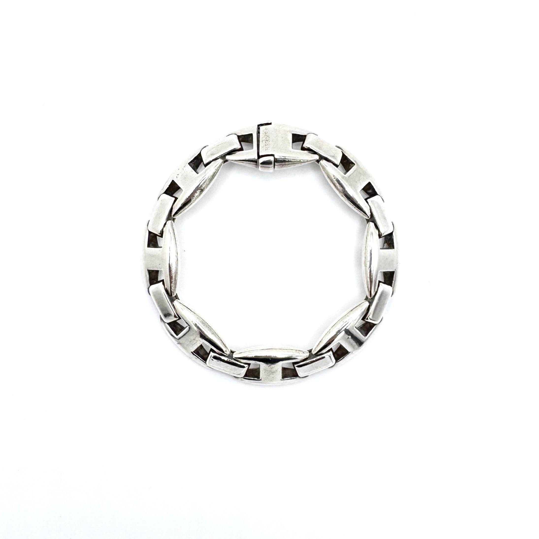 HERMES カシオペア ブレスレット シルバー925 64.2g ヴィンテージ