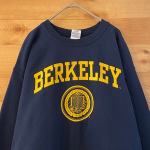 【GILDAN】カレッジ ロゴ  カリフォルニア大学バークレープリント スウェット Berkeley アメリカ古着