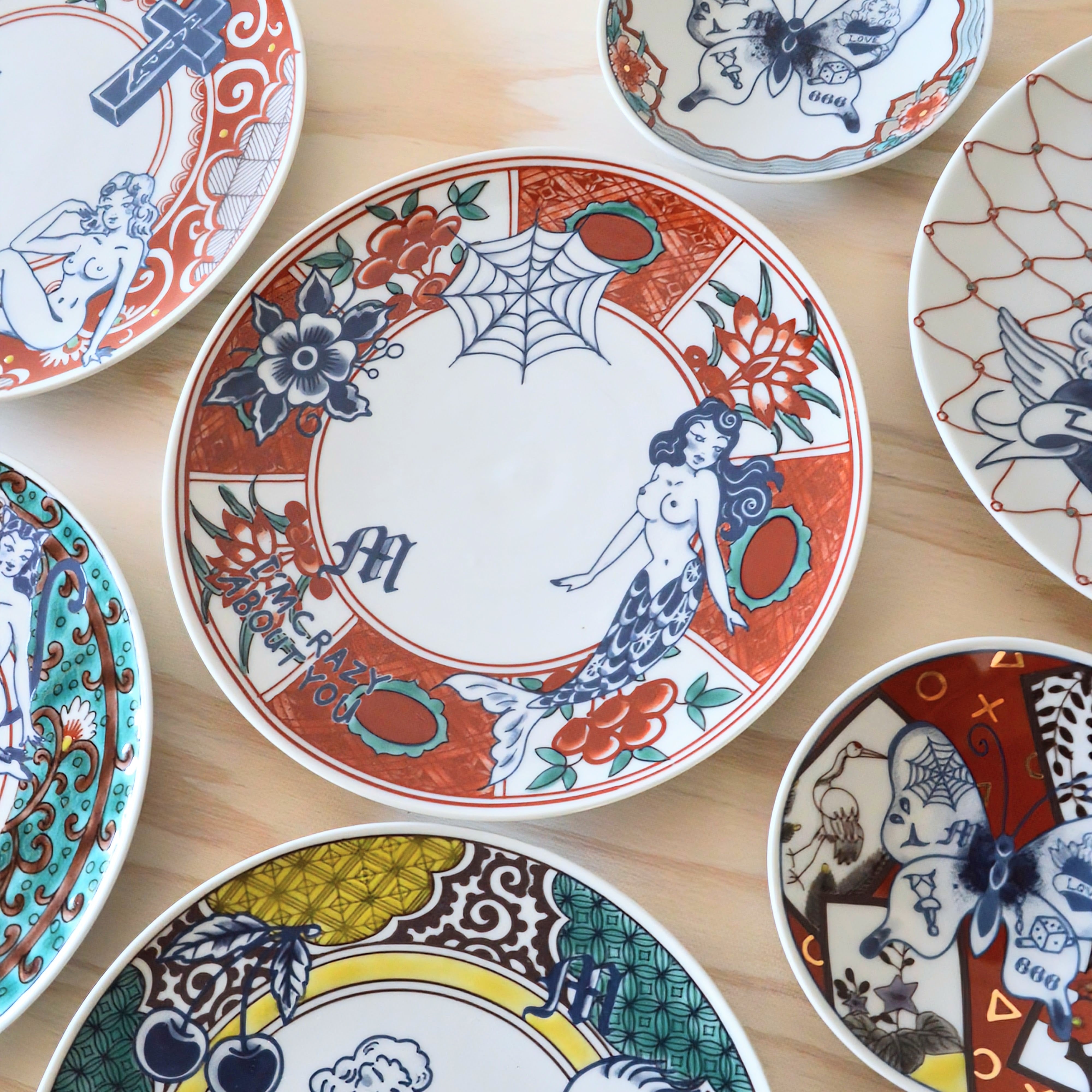 RESTOCK】MIZUKI KUTANI / TATTOO Plate 3寸 #8 | MA STORE