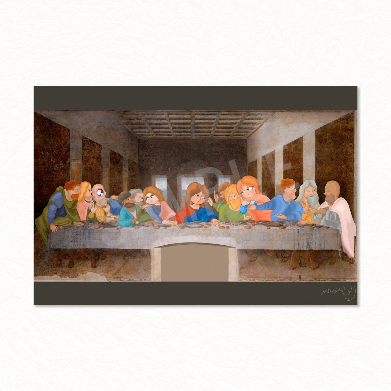 絵葉書 -最後の晩餐- | MAYUPYEPIC