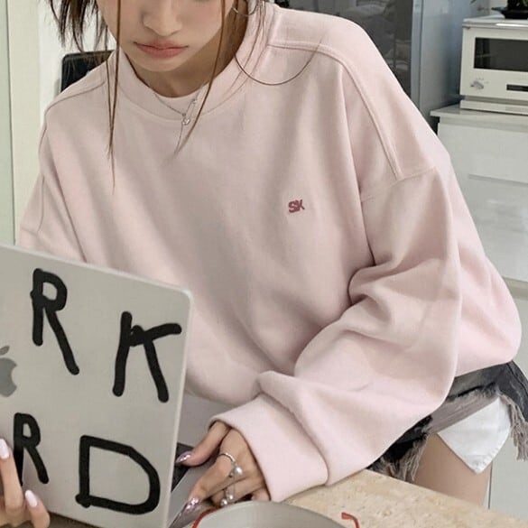 ロゴワンポイント オーバーサイズ スウェット L1148