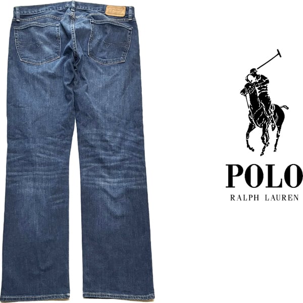 1点物◇ラルフローレンPOLOジーンズRLデニムパンツ古着メンズ36