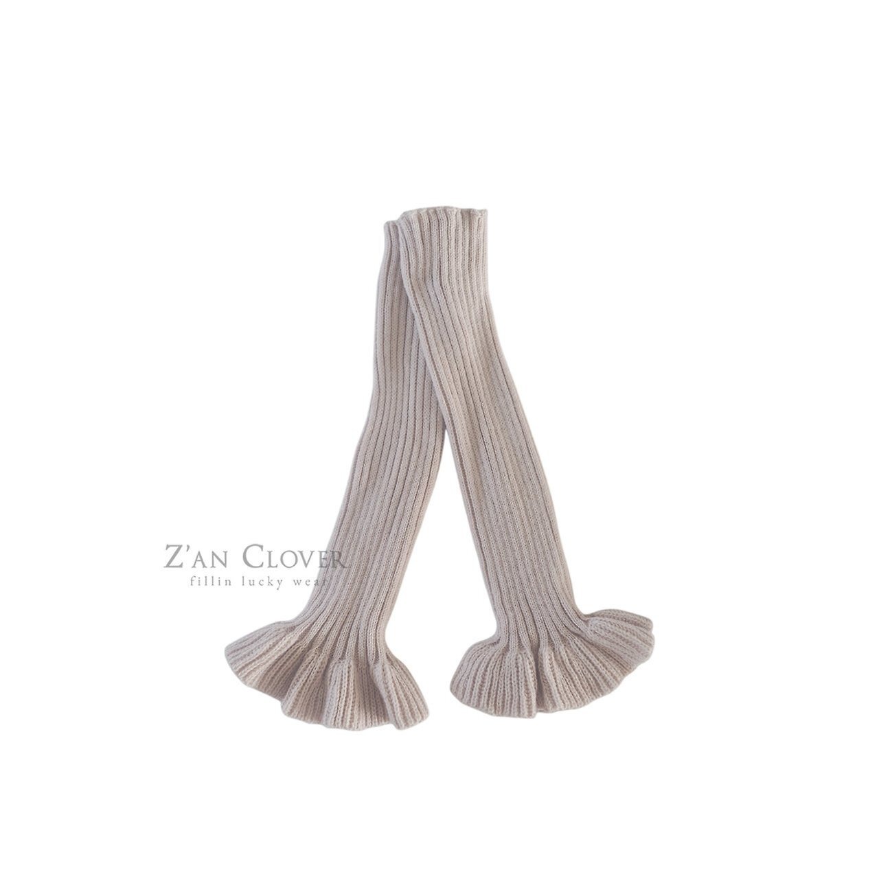 ZAN CLOVER［取寄］frill knit leg warmer 26winter