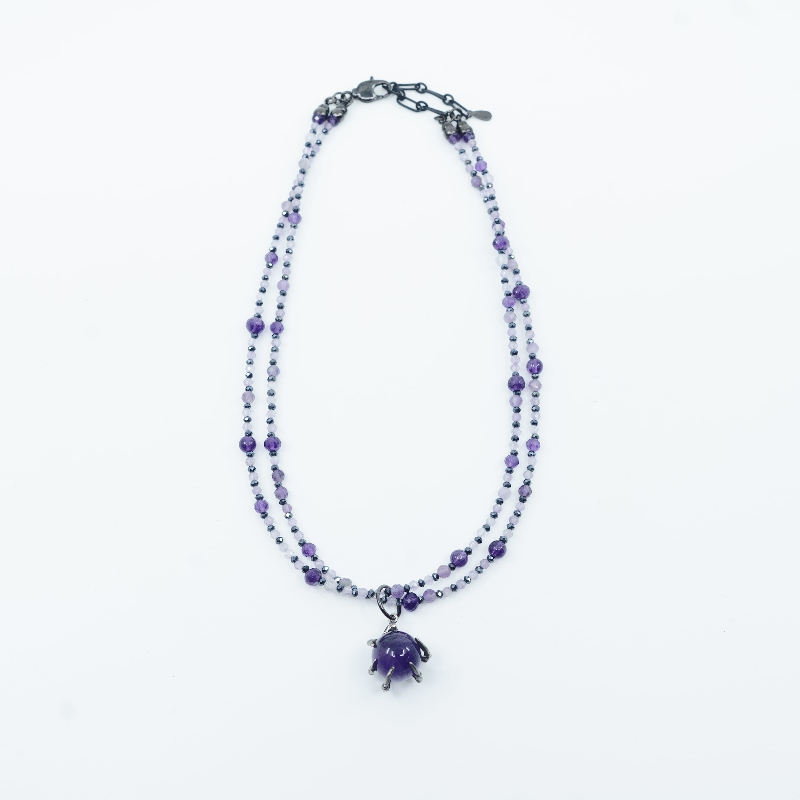 ガンダ gunda アメジスト gunda（ガンダ） ブレスレット gunda/ガンダ/SKULL AMETHYST BR メンズ