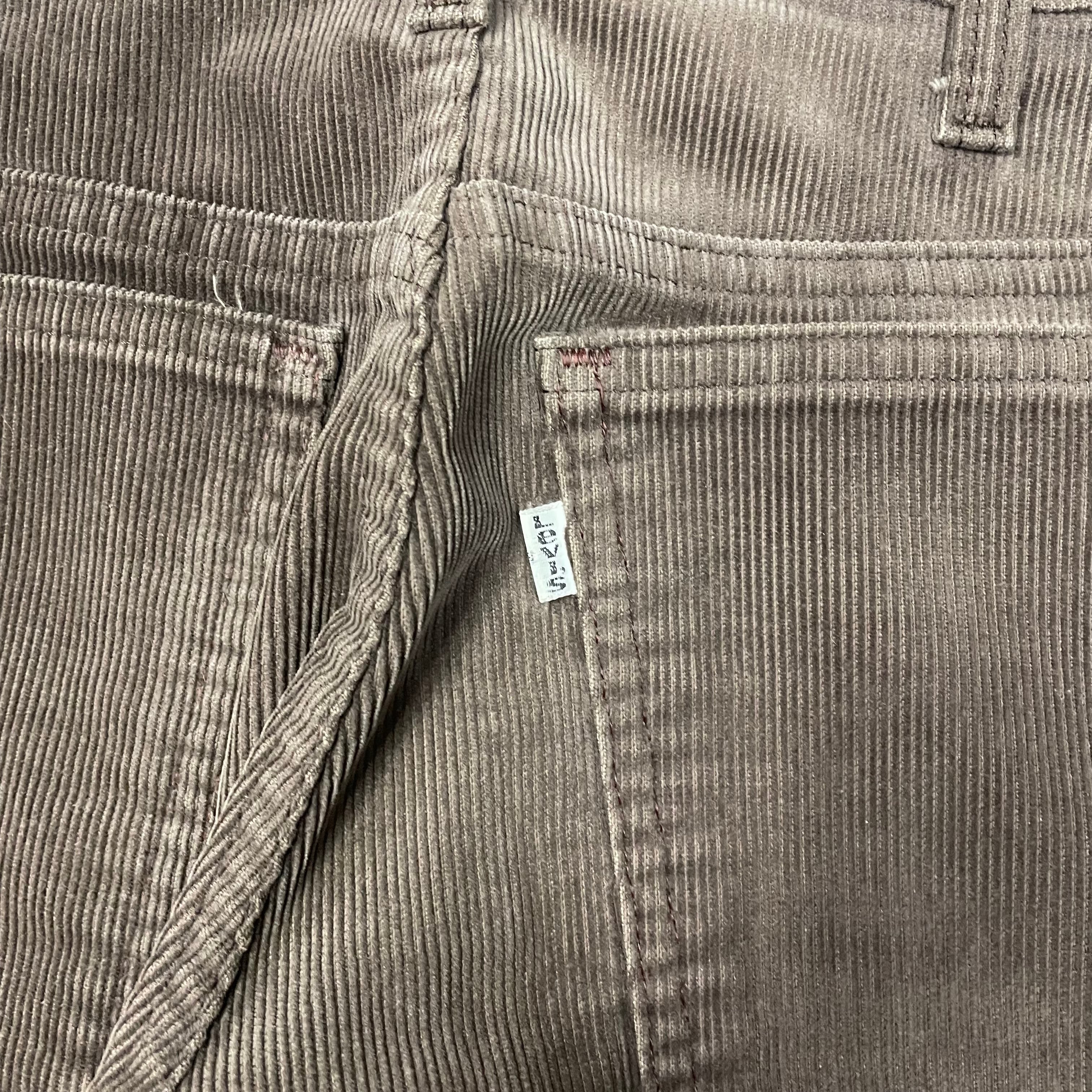 80s Levi's 519 コーデュロイパンツ USA リーバイス ブラウン