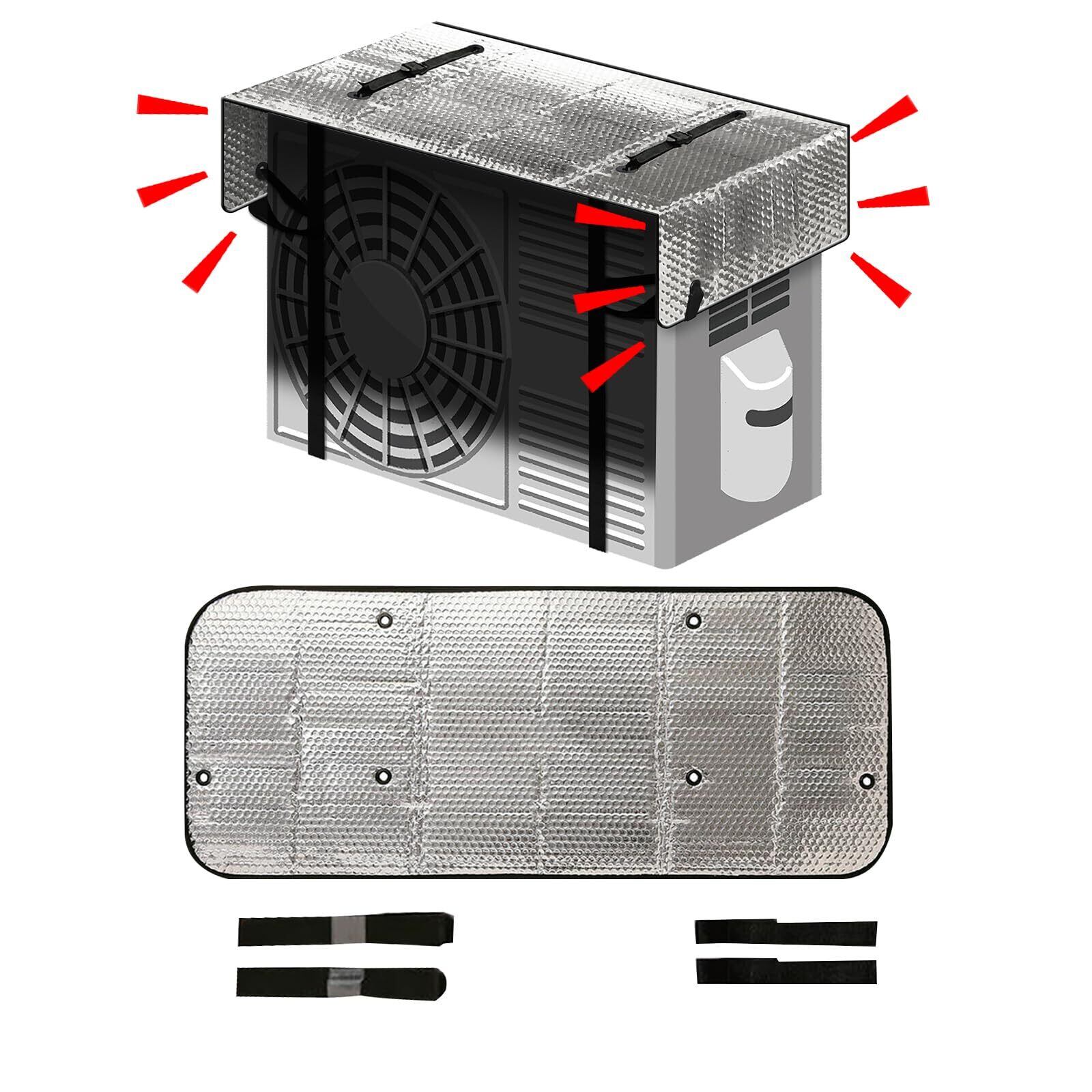 ありゃぴページ 特価セール】[NISYO] ハイグレード エアコン 室外機カバー 遮熱シート