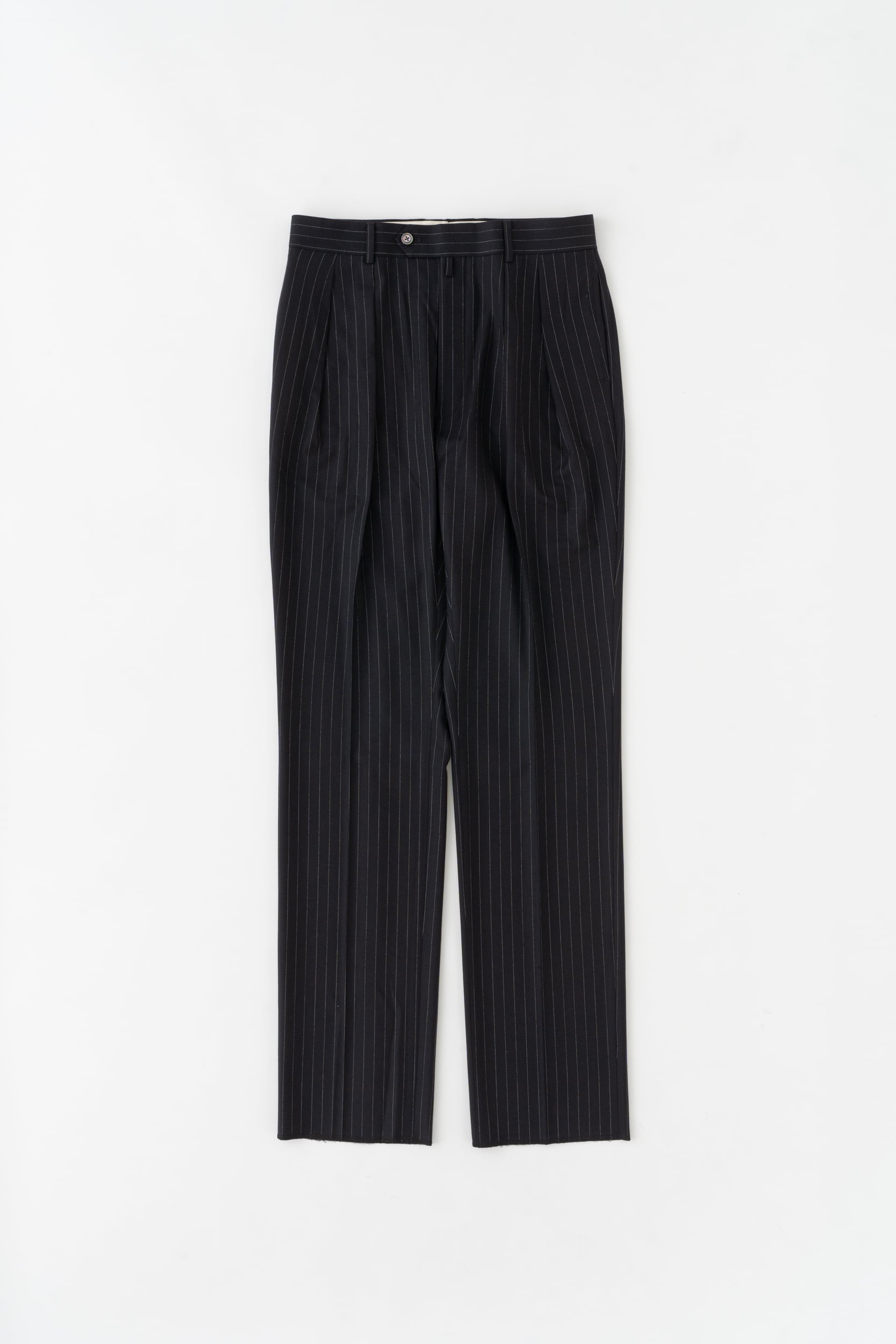 パンツ / NEAT / 140's Wool stretch Pinstripe / Standard / NAVY | Y