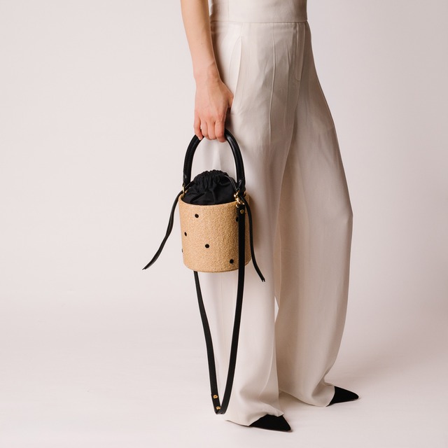 Dots  Bucket -  BLACK