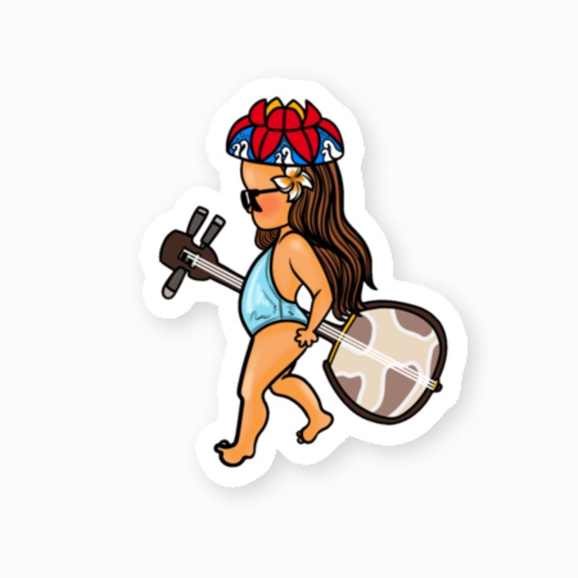 HANAGASA GIRLステッカー