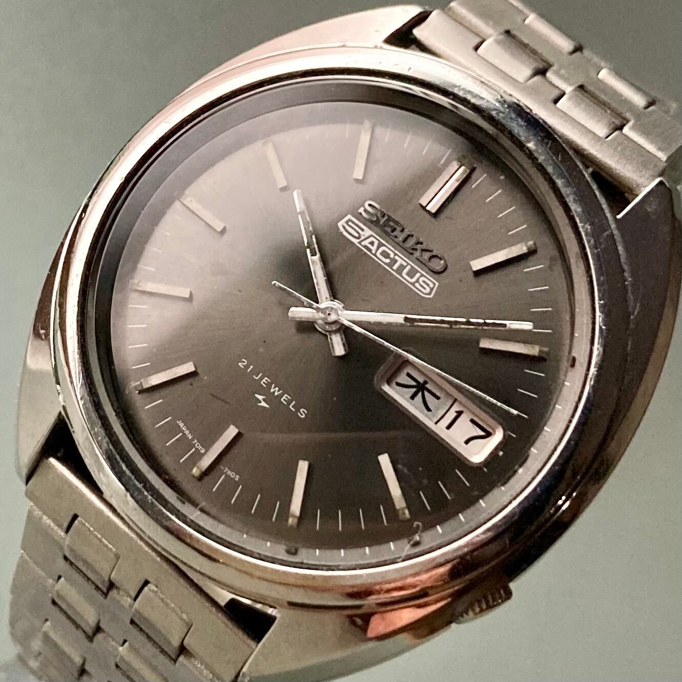 1972年7月製 セイコー5アクタスSS 23J デイデイト