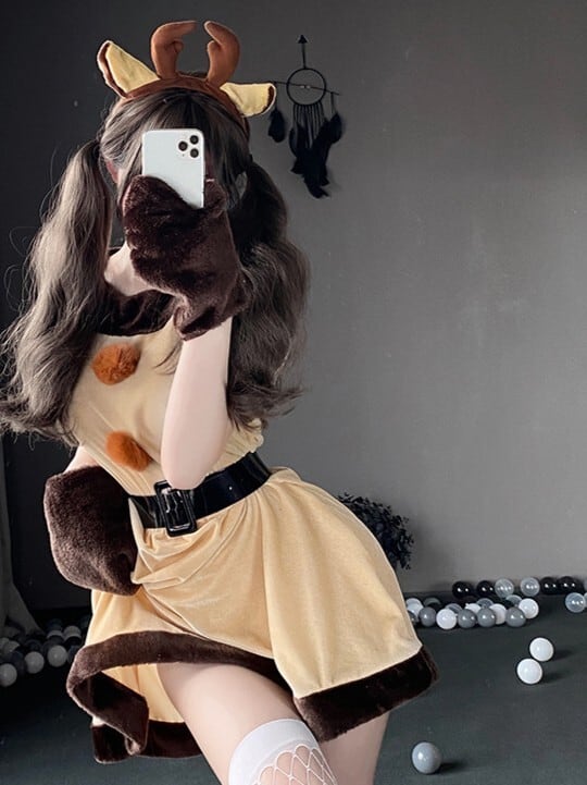 【定番】トナカイシリーズワンピまとめV05031