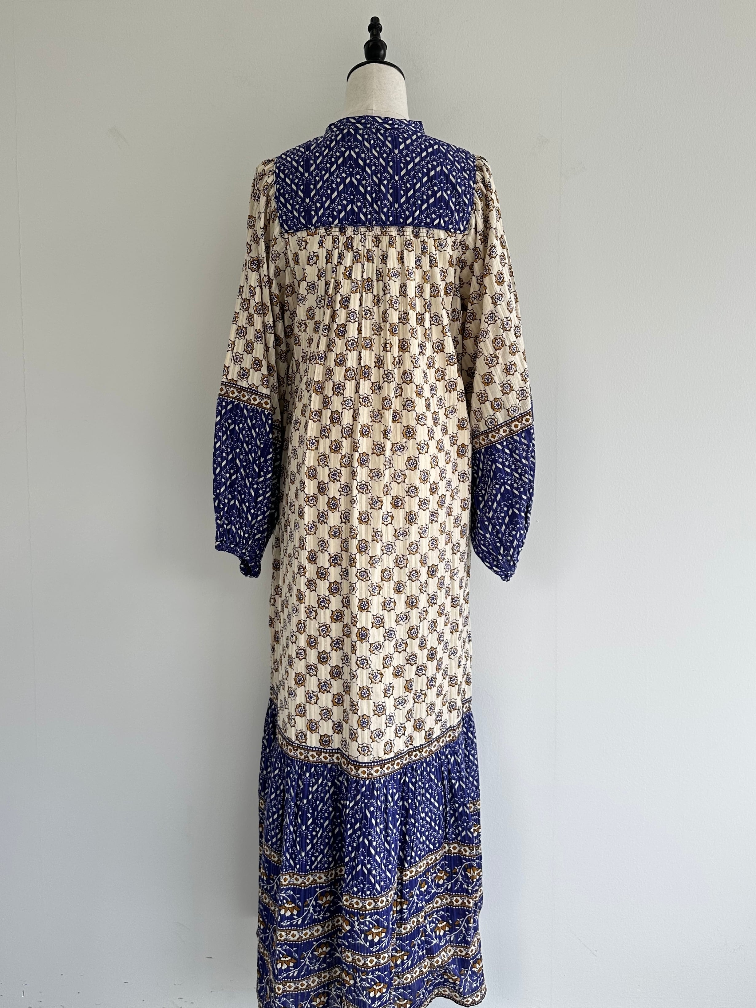 Sara Mallika Cotton Kika Ethnic Print Dress | KOKO