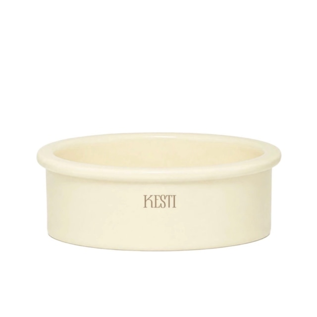 【即納】［ KESTI ］Line Bowl Butter Milk　Sサイズ