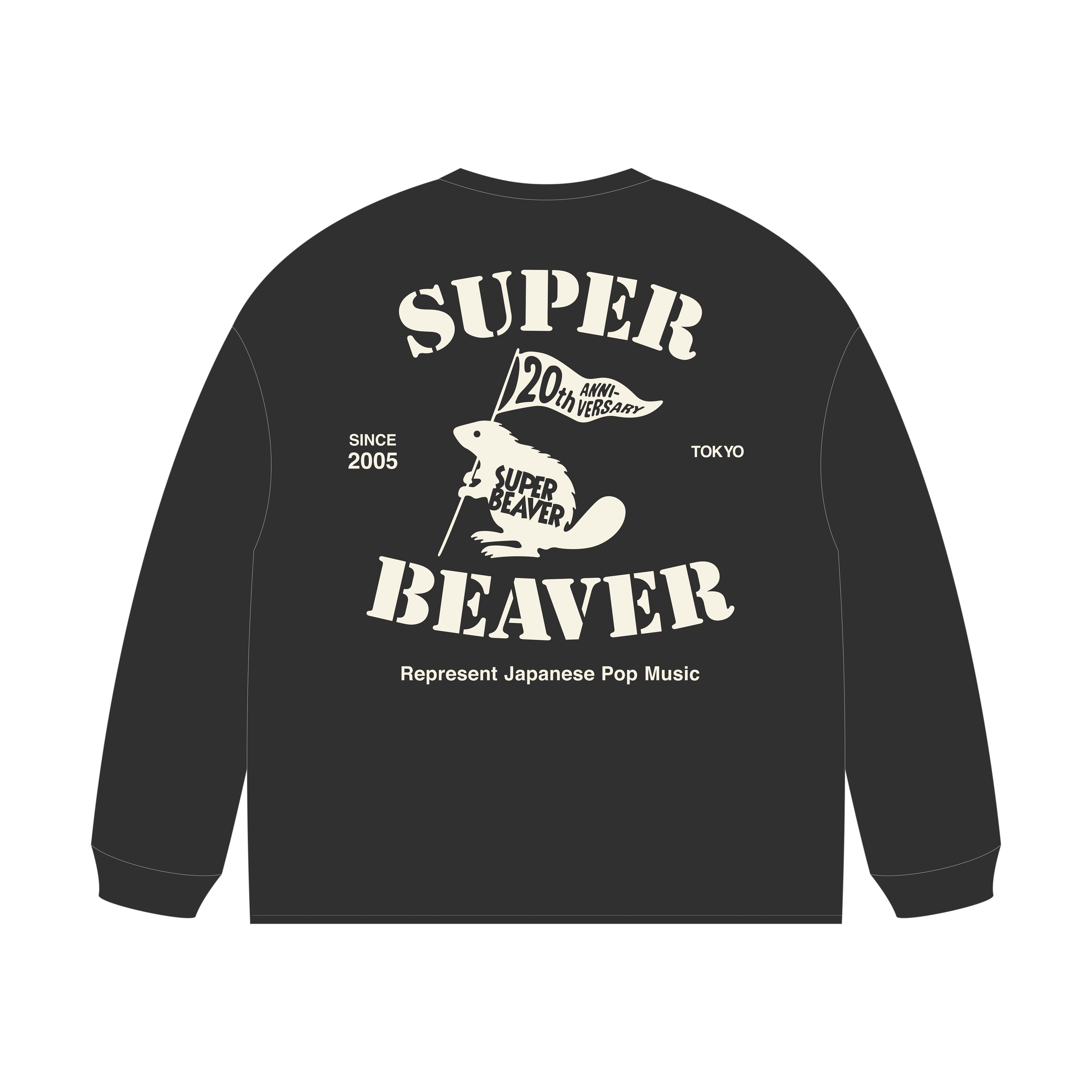 20th ANNIV ロゴロンT | SUPER BEAVER OFFICIAL WEBSTORE