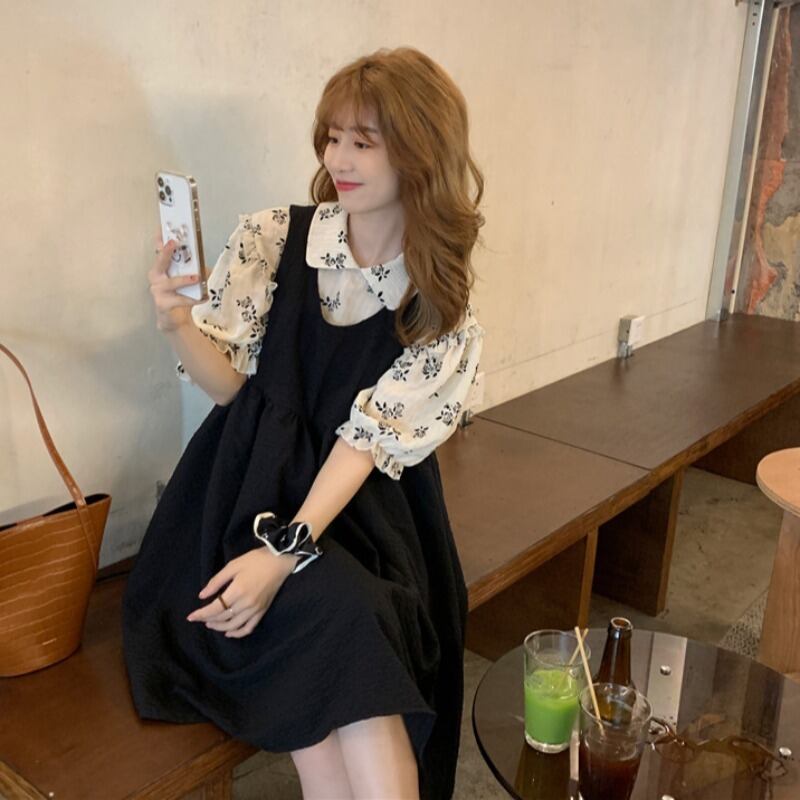 サマースカート ラインスリーブシャツ 大人ガーリー スウィート キュート カジュアル 夏物 1号婦人11139805415