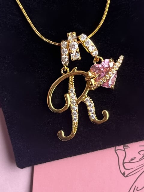 スウィート・ホリデー イニシャルハートネックレス♥LA294 | luvxy