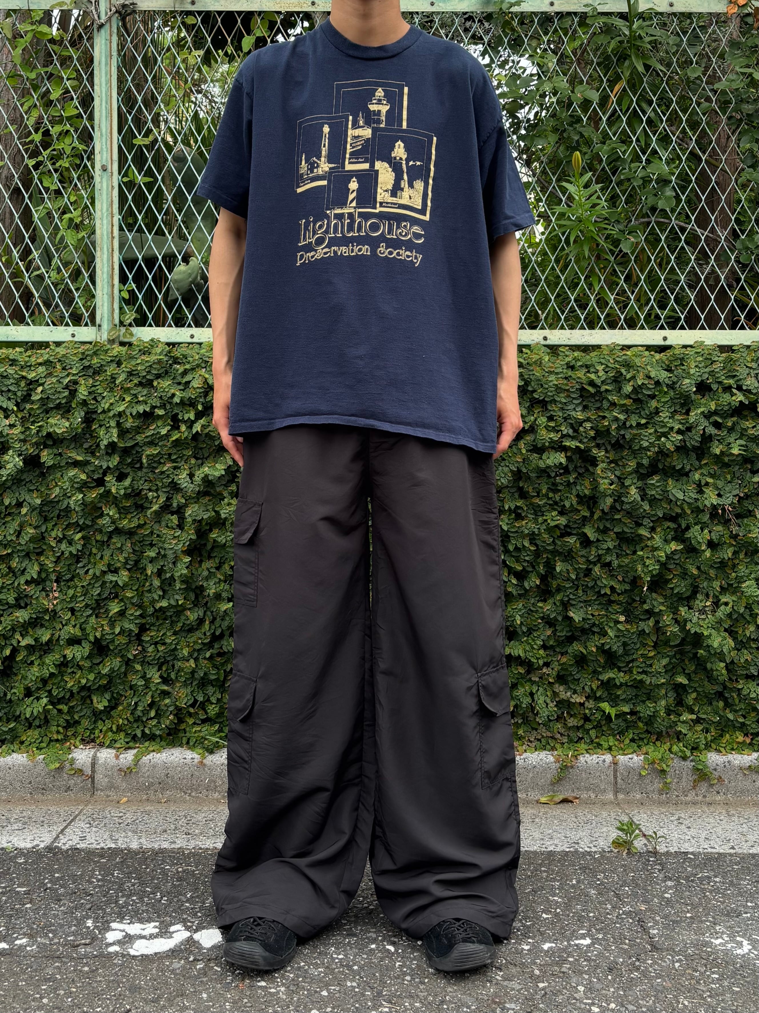 00s wide nylon rave pants / ナイロン ワイドレイヴパンツ | farm