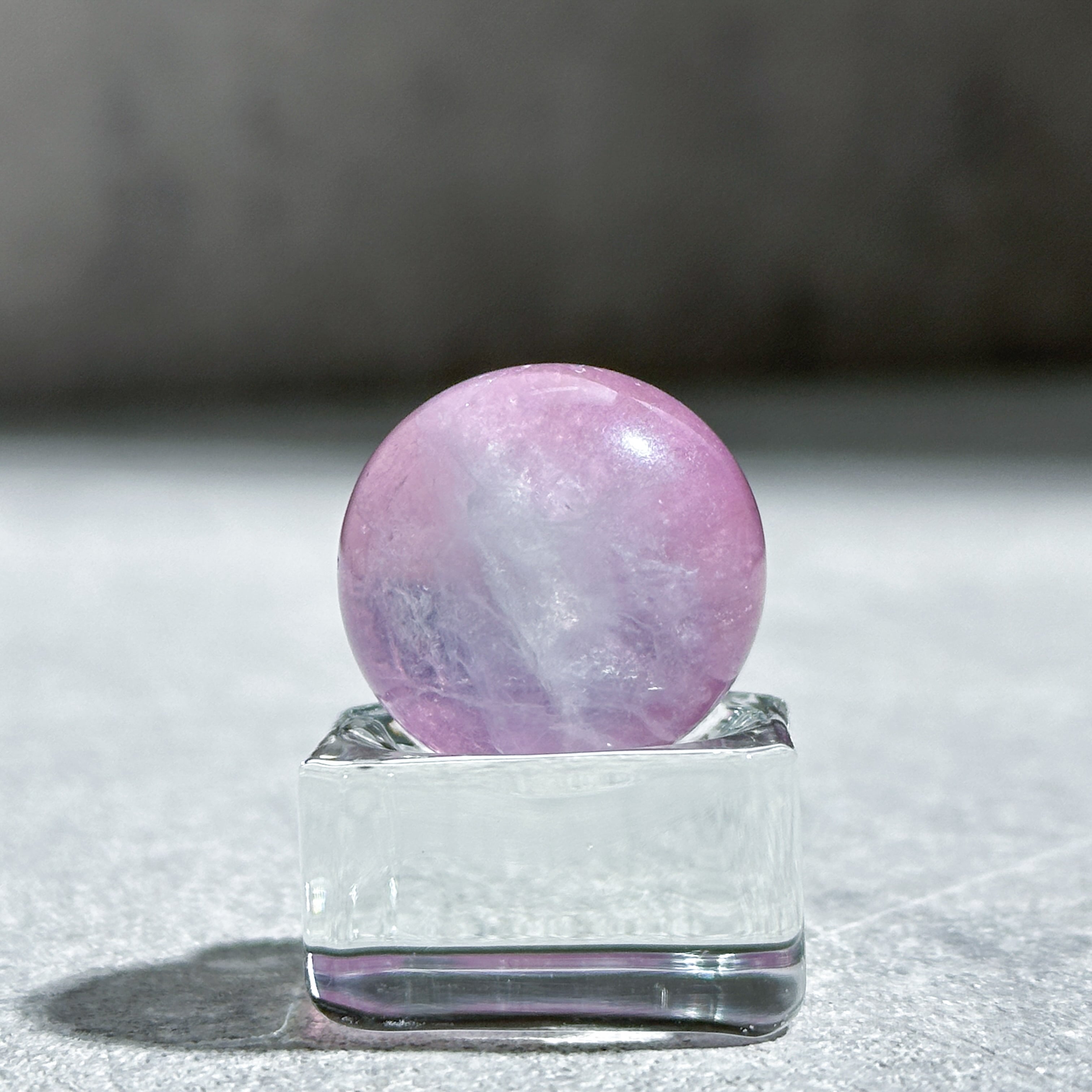 透明度抜群フェアリーカラーフローライトスフィアイットリウム