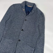 BEAUTY & YOUTH UNITED ARROWS ビューティアンドユース ユナイテッドアローズ コットン ニット ジャケット カーディガン S/ブルー メンズ