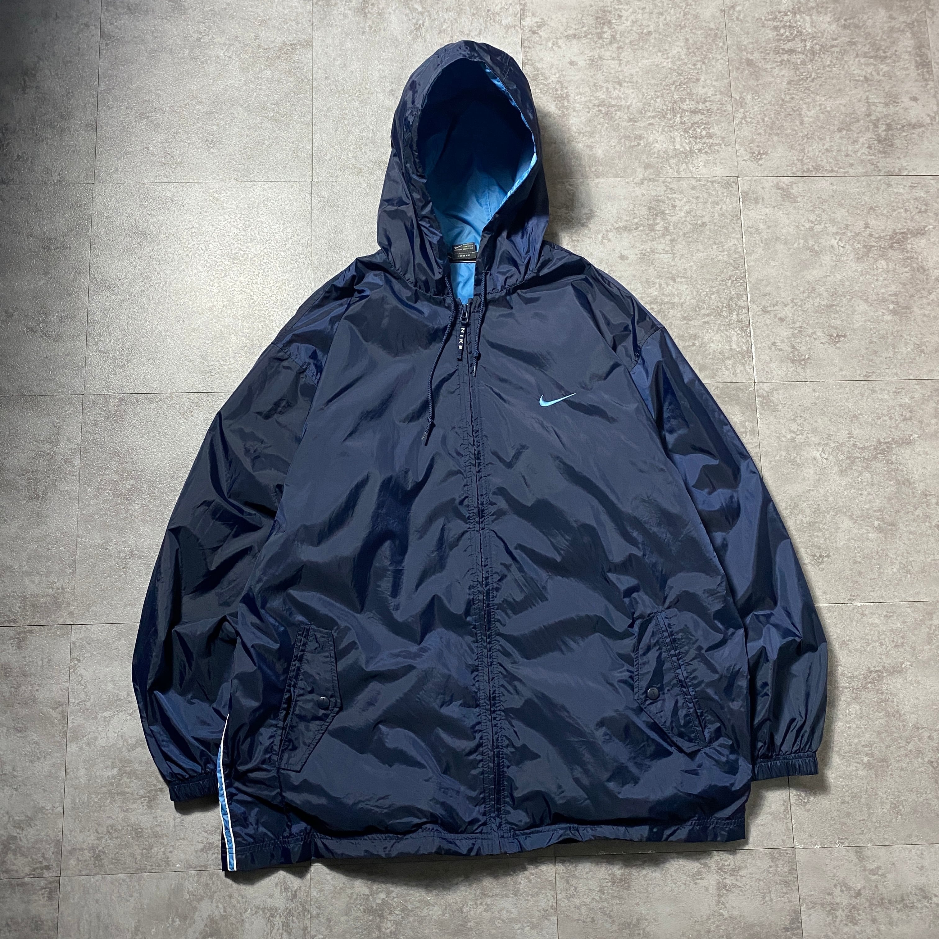 Size:XL】00's NIKE ナイキ スウォッシュ 刺繍ワンポイント バック